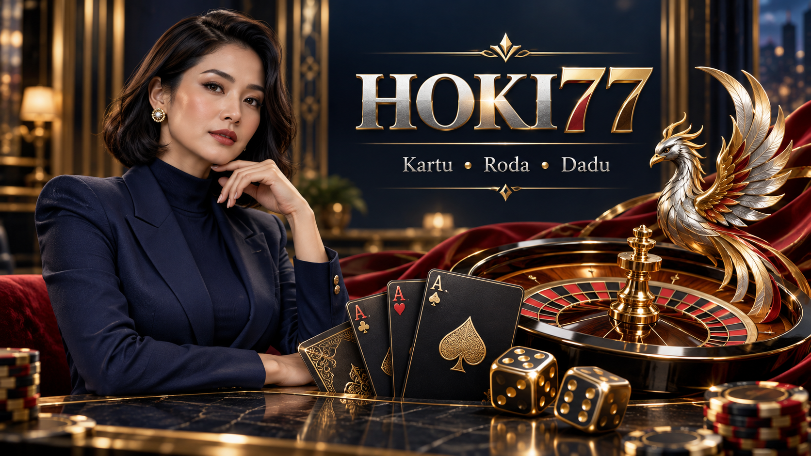 Live Casino HOKI77 — Kartu, Roda, Dadu